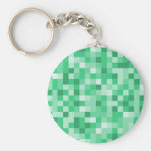 Square pattern keychain