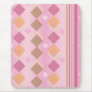 Square Pattern Pink Mousepad2