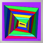Square peg poster