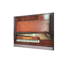 Square piano, 1767 (photo) canvas prints