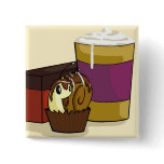 Square Truffle Snail Button