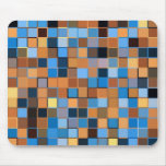 Squares of Blue and Browns