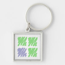 Squares on a Keychain