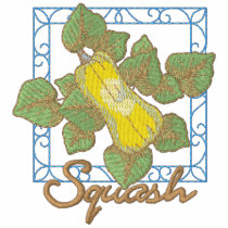 Squash Embroidered Polo Shirt