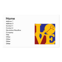 Squash Love Business Cards
