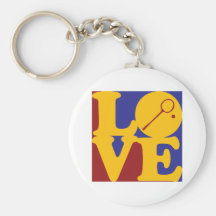 Squash Love Key Chain
