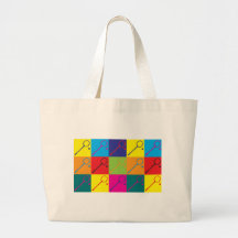 Squash Pop Art Canvas Bags