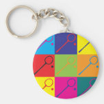Squash Pop Art Key Chains