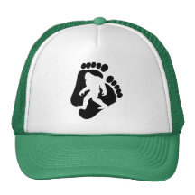 Squatch Footprints Trucker Hat