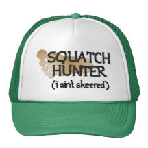 Squatch Hunter: I ain't skeered Mesh Hat