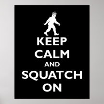Squatch On Poster