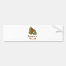 Squatch Watch Bumper Sticker