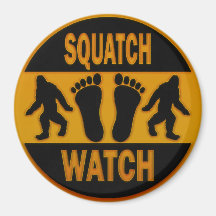 Squatch Watch Fridge Magnet