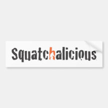 Squatch Wear and More Bumper Sticker