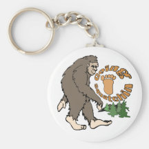 Squatchin allant porte-clé