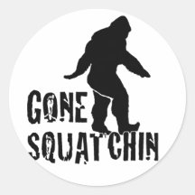 Squatchin allé 2 adhésifs