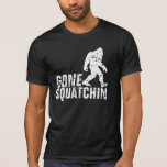 Squatchin allé - blanc affligé t-shirts