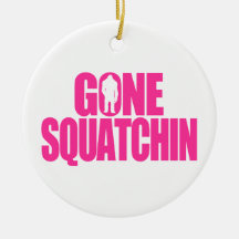 Squatchin allé décoration de noël