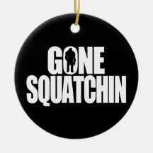 Squatchin allé décorations pour sapins de noël