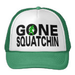 Squatchin allé (logo vert) casquettes de camionneur