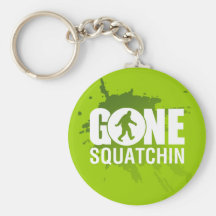 Squatchin allé porte-clés