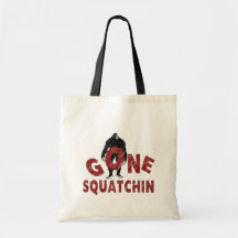 Squatchin allé - style Squatcher de crayon Sacs