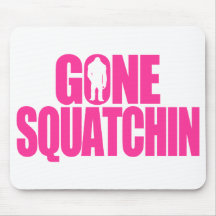 Squatchin allé tapis de souris