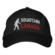 Squatchin Canada Casquettes Brodées