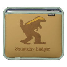Squatchy Badger Sleeve For iPads