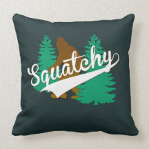 Squatchy Pillow