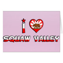 Squaw Valley, CA Card
