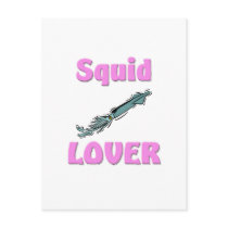 Squid Lover Post Card