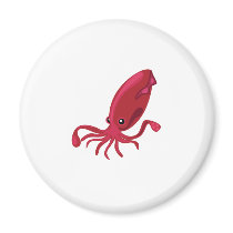 Squid - My Conservation Park Refrigerator Magnets