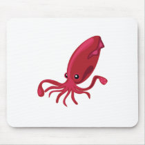 Squid - My Conservation Park Mouse Pad