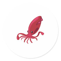 Squid - My Conservation Park Sticker