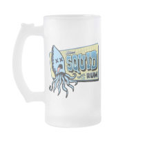 Squid Rum Coffee Mugs