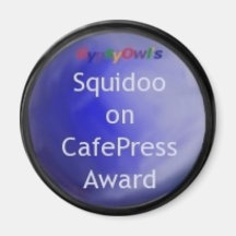 Squidoo on CafePress Award Magnet