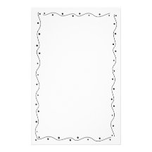 squiggle dot stationary stationery paper