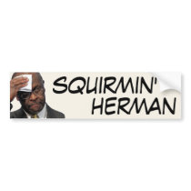 Squirmin' Herman Bumper Sticker