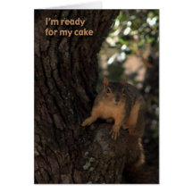 squirrel birthday card