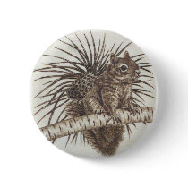 Squirrel button - Scoiattolino spilla