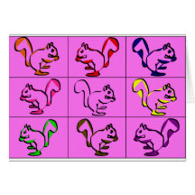 Squirrel Card