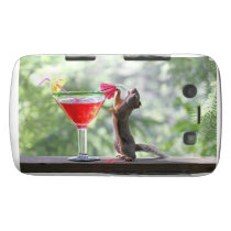 Squirrel Drinking a Cocktail Blackberry Bold Case