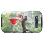 Squirrel Drinking a Cocktail Samsung Galaxy S3 Cases