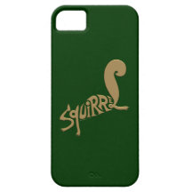 Squirrel iPhone 5 Cases
