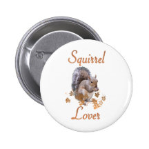 Squirrel Lover Pin