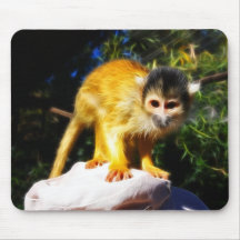 Squirrel Monkey - Mousepad