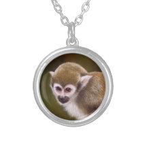 Squirrel Monkey Pendant