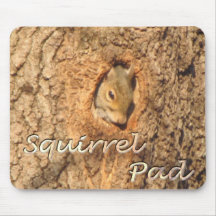 Squirrel Pad Mouse Mats