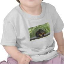 Squirrel Playing Electric Guitar Tee Shirts